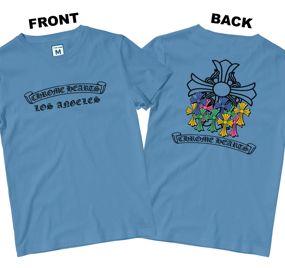 Cotton Shirt: Los Angeles Hearts (Front and Back)