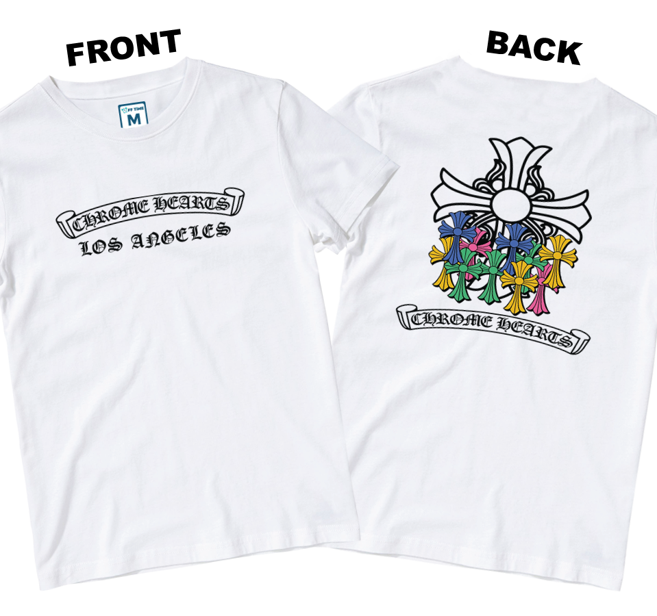 Cotton Shirt: Los Angeles Hearts (Front and Back)