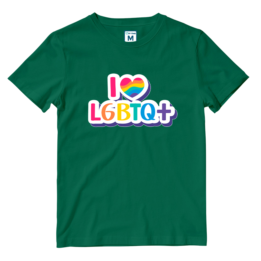 Cotton Shirt: Love Pride