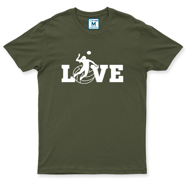 Drifit Shirt: Love Volleyball