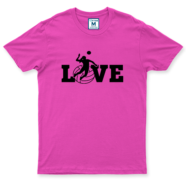 Drifit Shirt: Love Volleyball