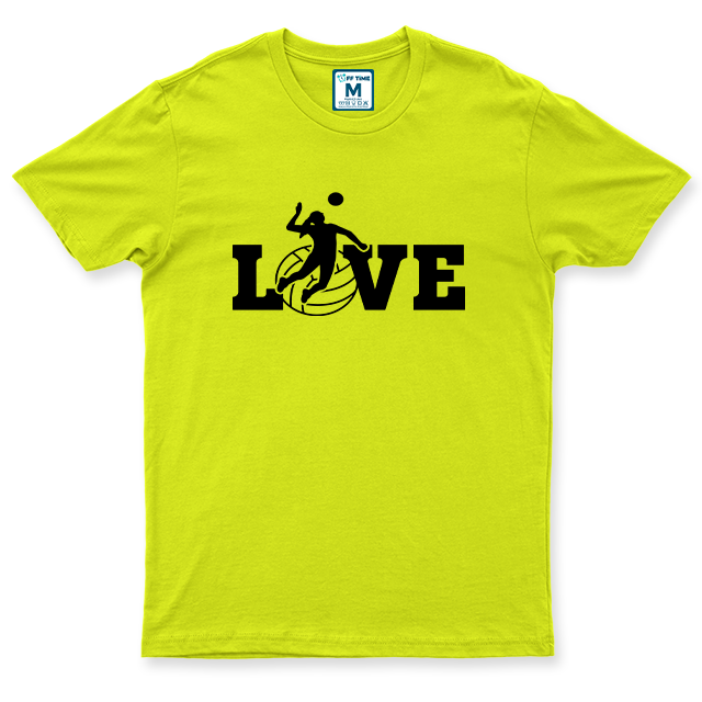 Drifit Shirt: Love Volleyball