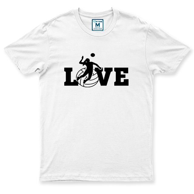 Drifit Shirt: Love Volleyball
