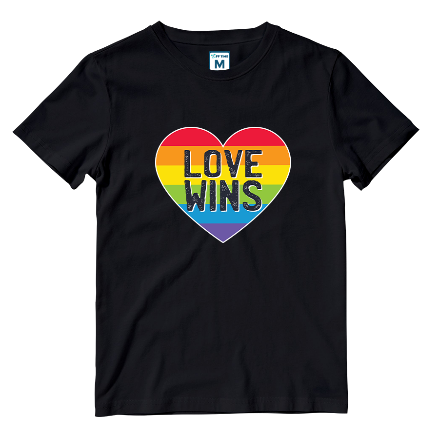 Cotton Shirt: Love Wins