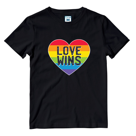 Cotton Shirt: Love Wins