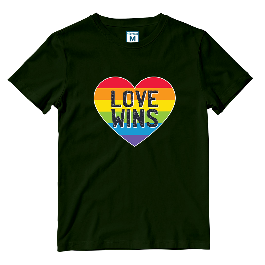 Cotton Shirt: Love Wins