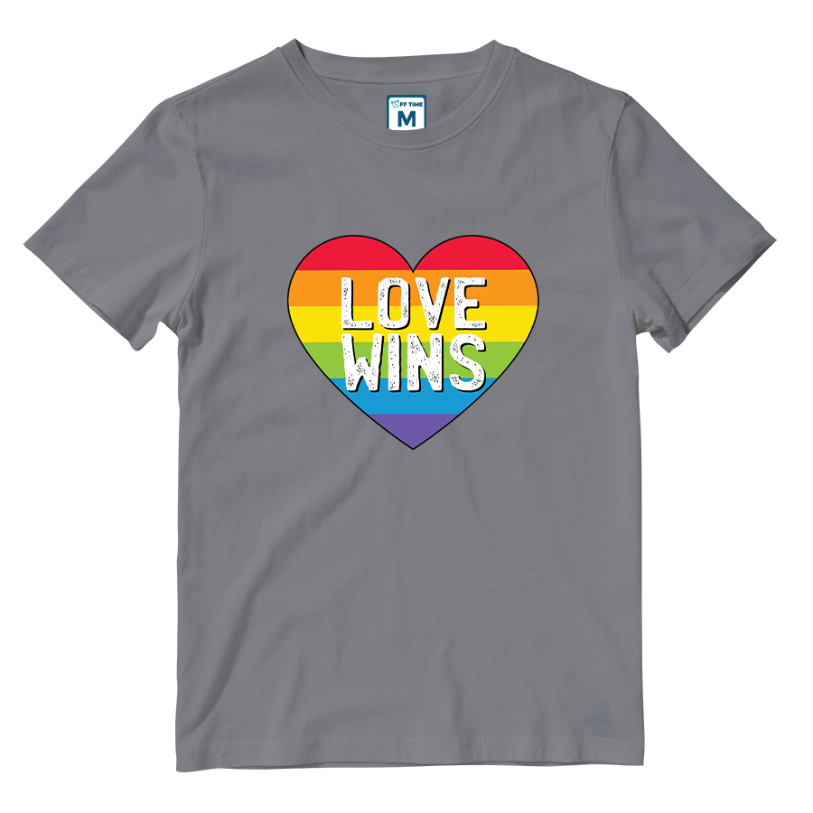 Cotton Shirt: Love Wins