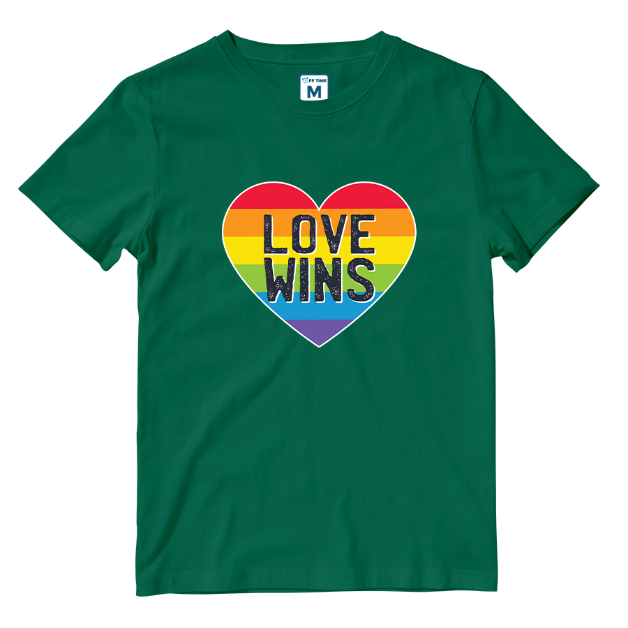Cotton Shirt: Love Wins
