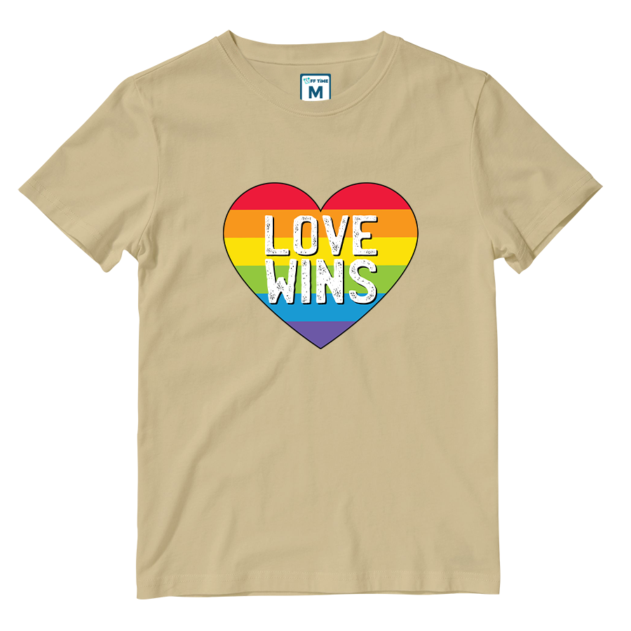Cotton Shirt: Love Wins