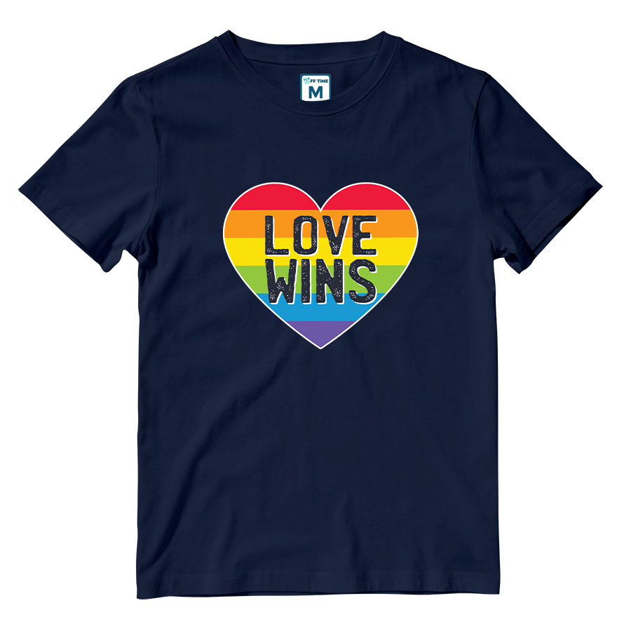 Cotton Shirt: Love Wins