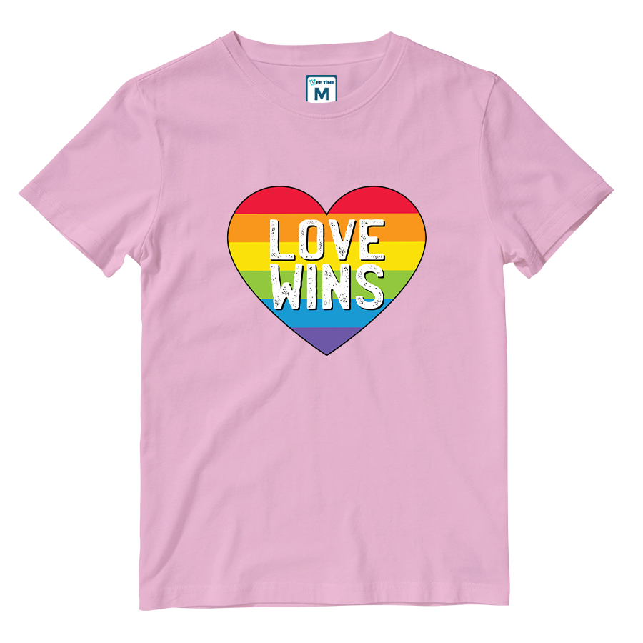 Cotton Shirt: Love Wins