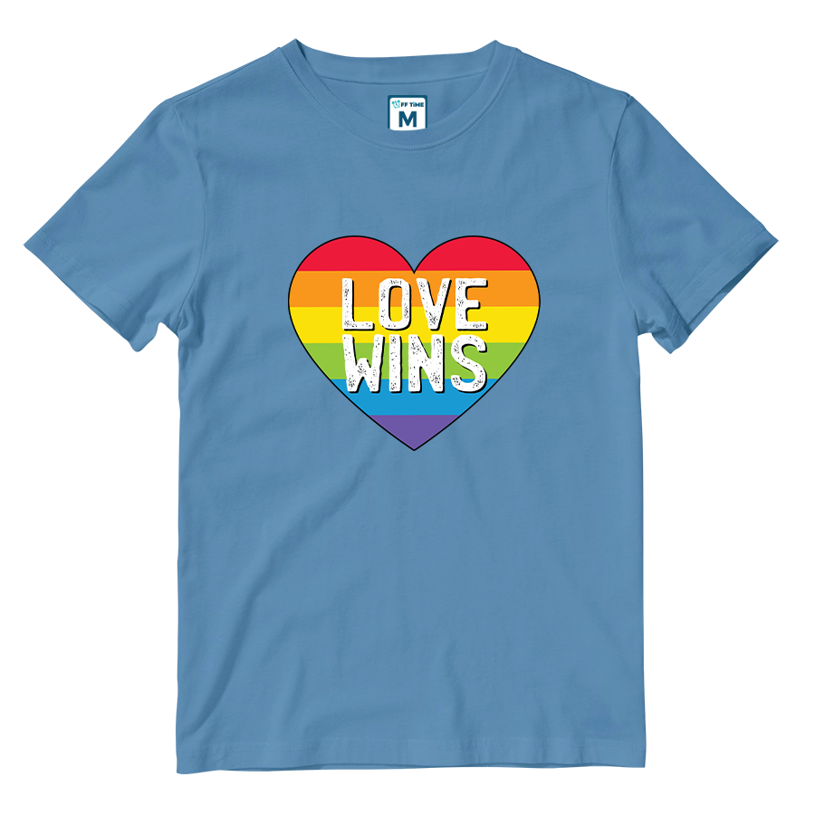 Cotton Shirt: Love Wins