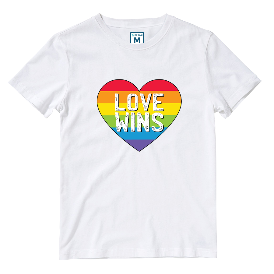 Cotton Shirt: Love Wins