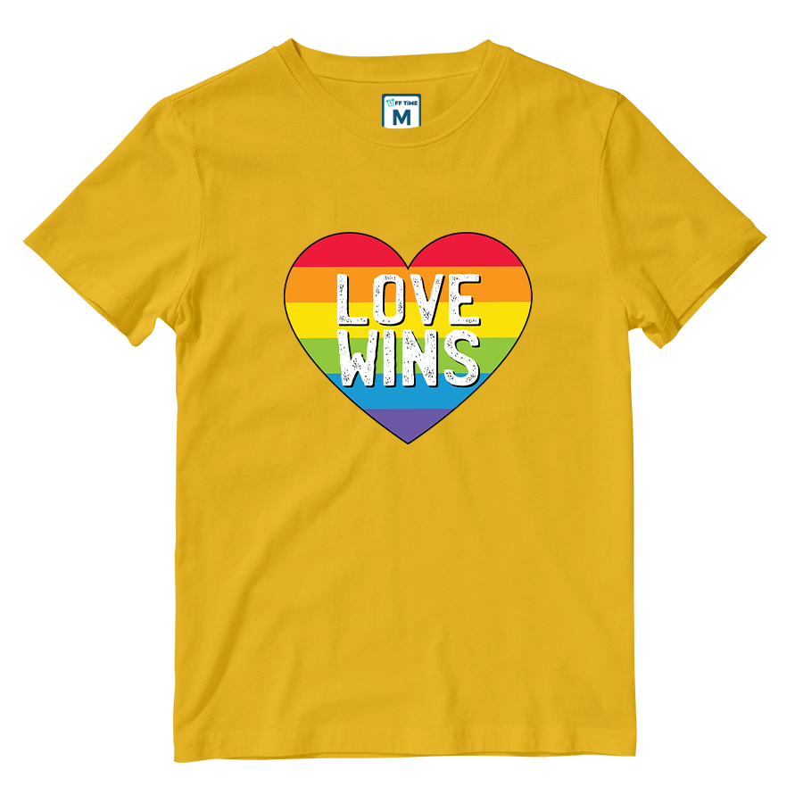 Cotton Shirt: Love Wins