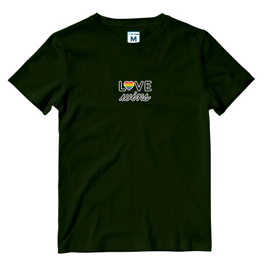 Cotton Shirt: Love Wins
