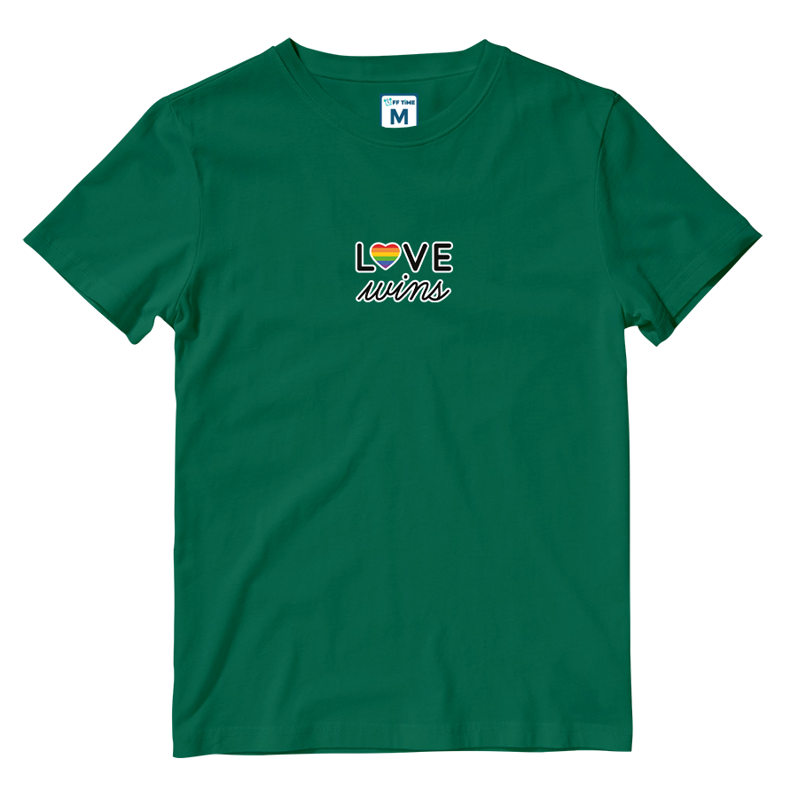 Cotton Shirt: Love Wins