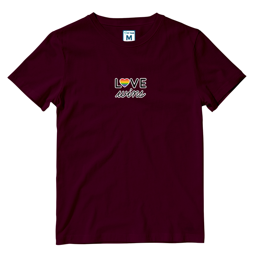 Cotton Shirt: Love Wins