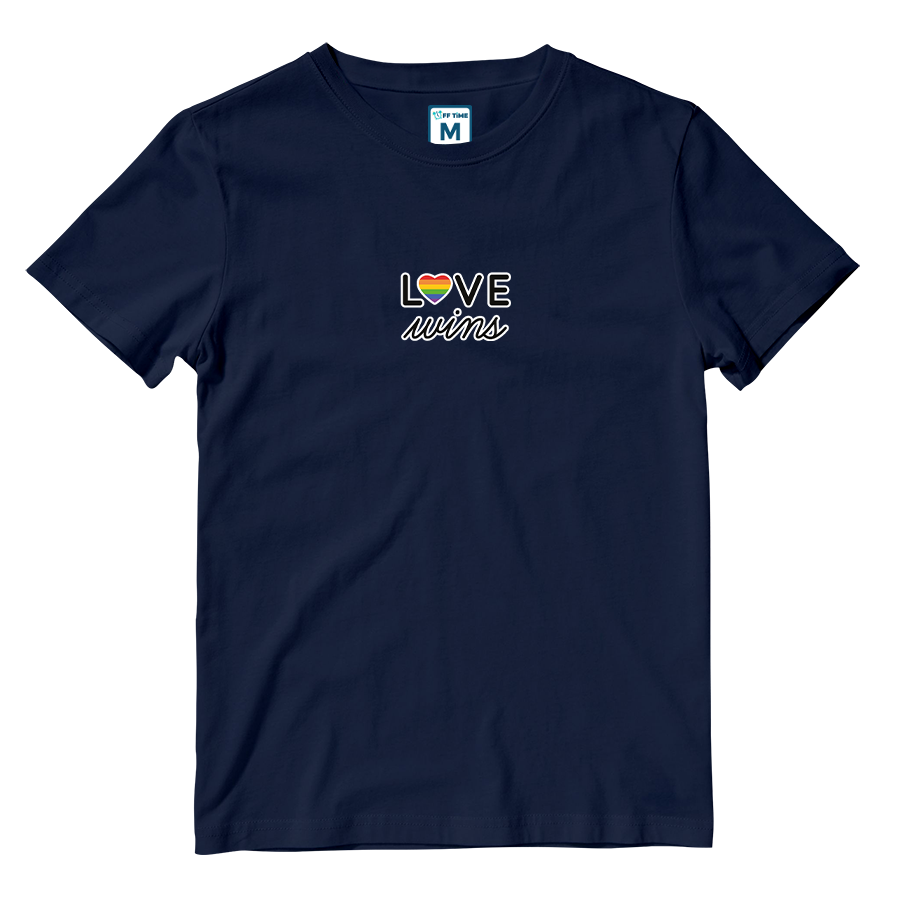 Cotton Shirt: Love Wins