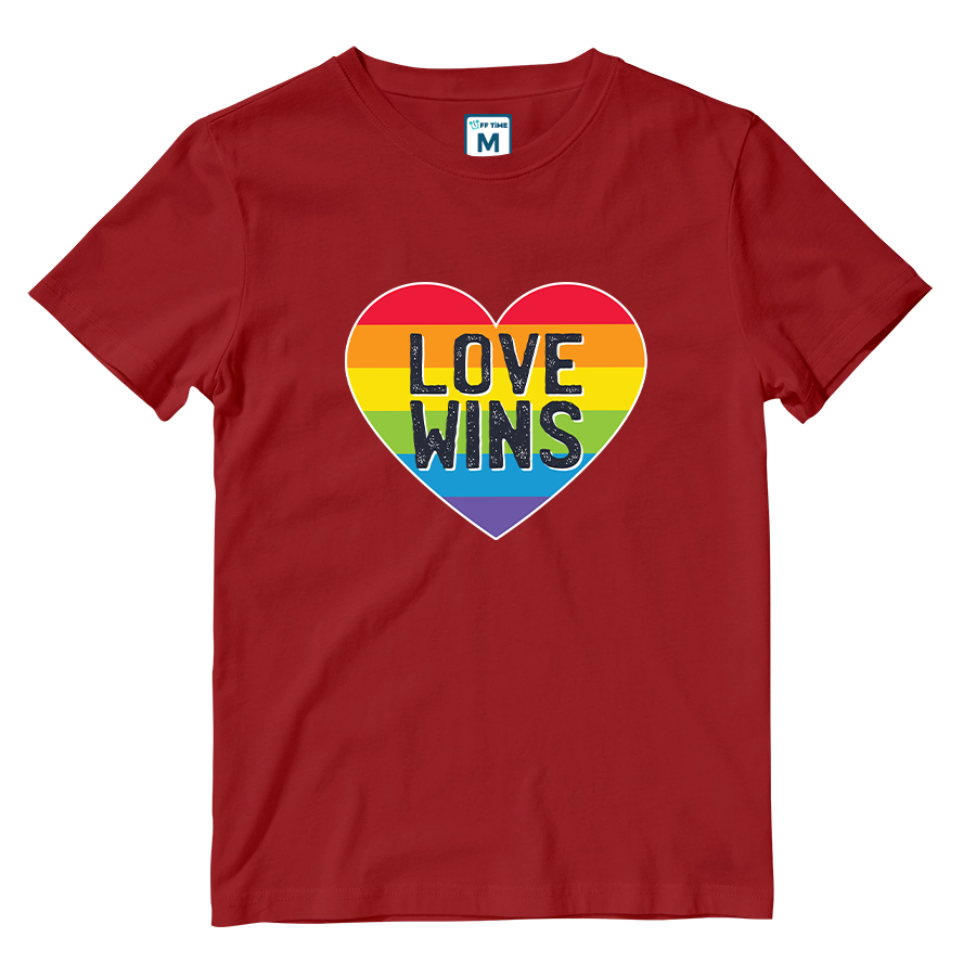 Cotton Shirt: Love Wins