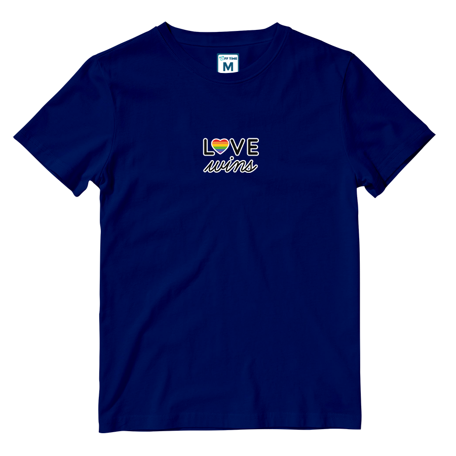 Cotton Shirt: Love Wins