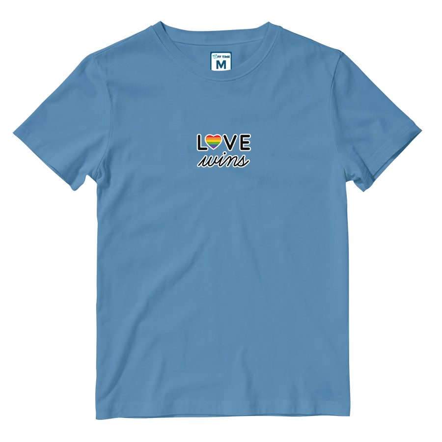 Cotton Shirt: Love Wins