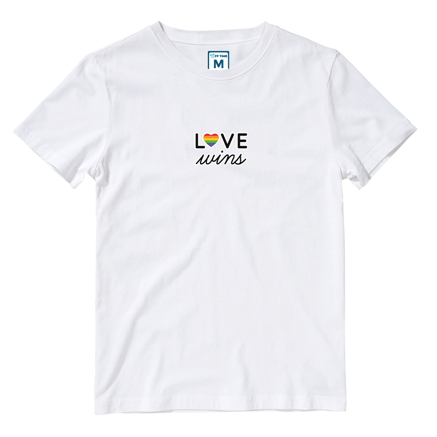 Cotton Shirt: Love Wins