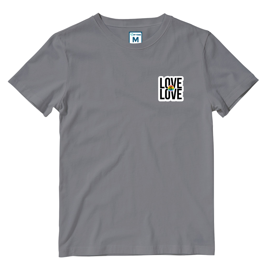 Cotton Shirt: Love is Love