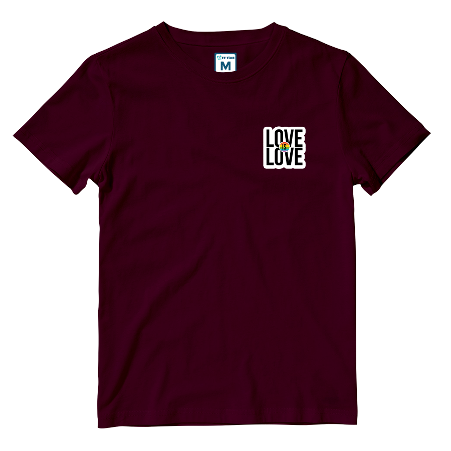 Cotton Shirt: Love is Love