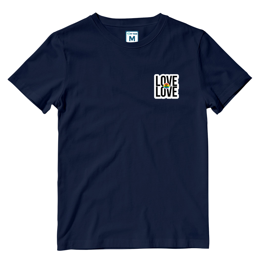 Cotton Shirt: Love is Love