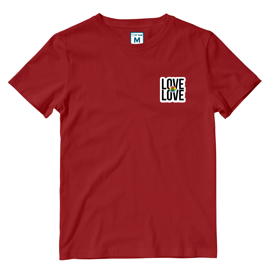 Cotton Shirt: Love is Love