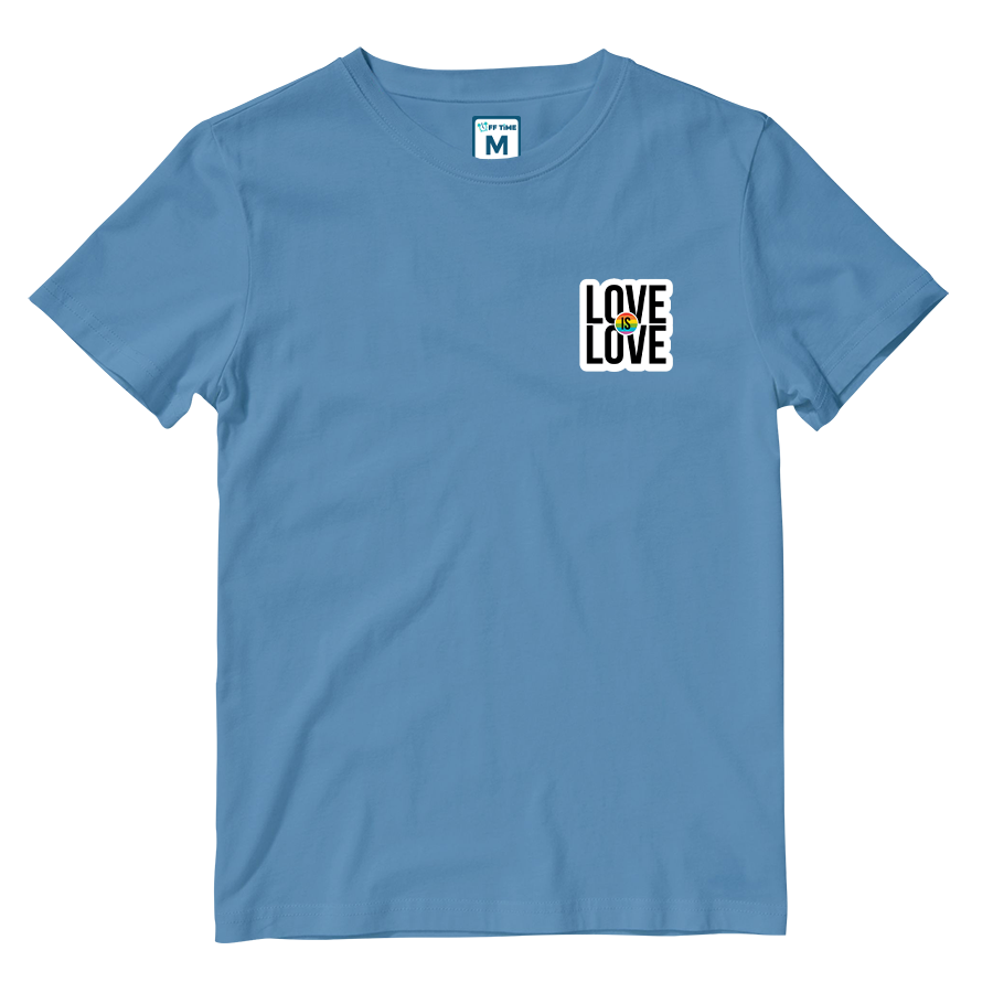 Cotton Shirt: Love is Love
