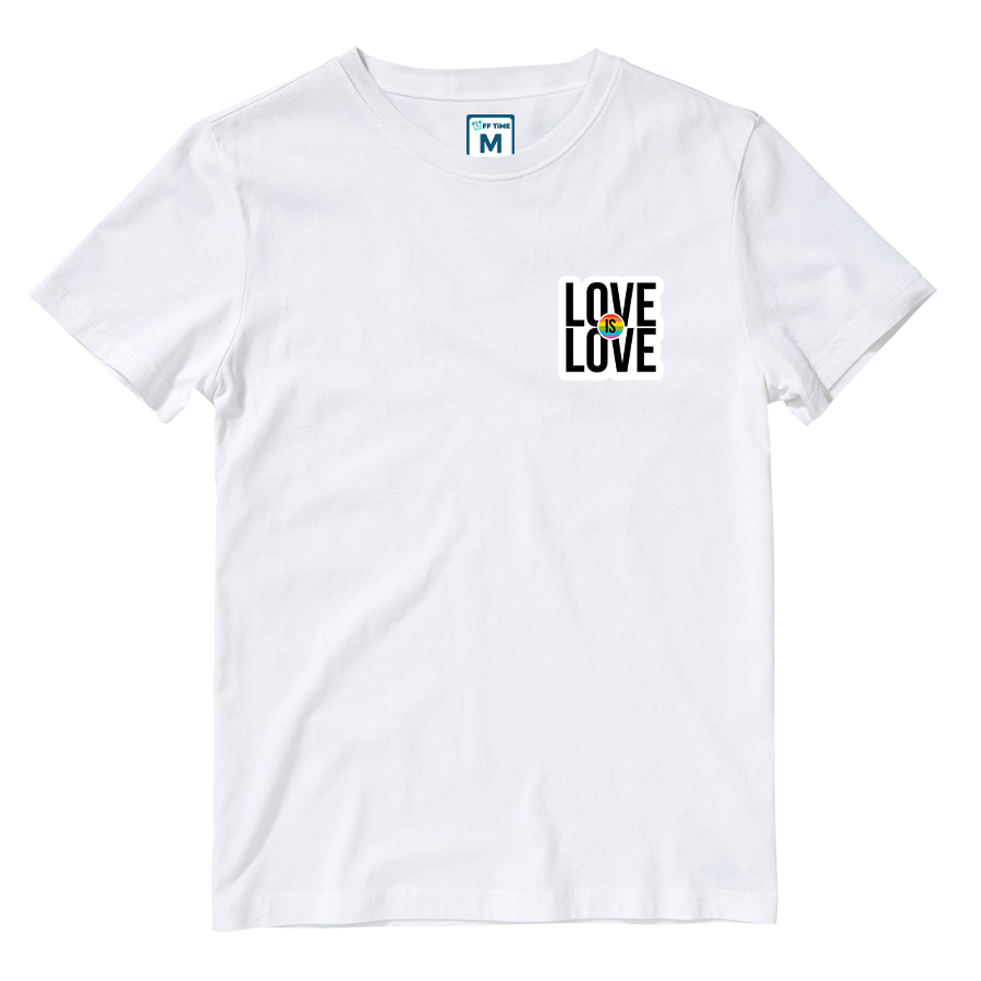 Cotton Shirt: Love is Love