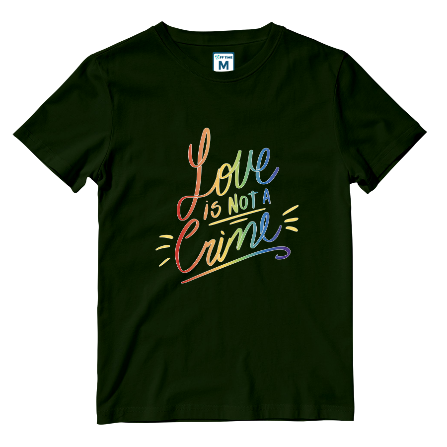 Cotton Shirt: Love Is Not A Crime