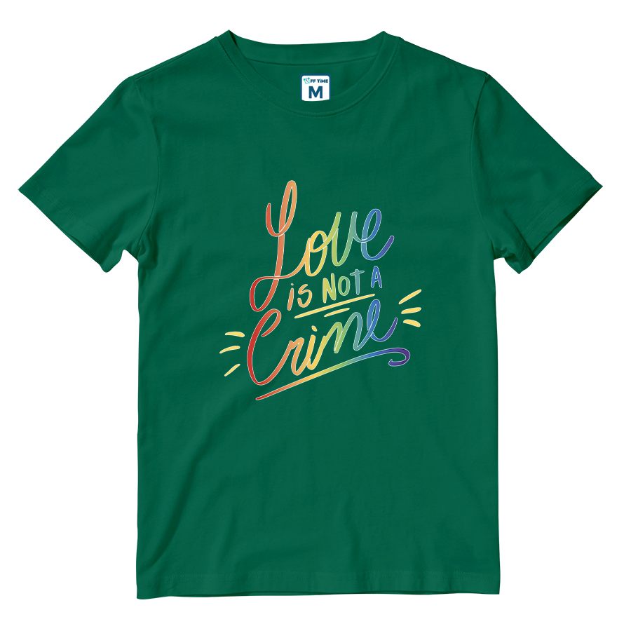 Cotton Shirt: Love Is Not A Crime