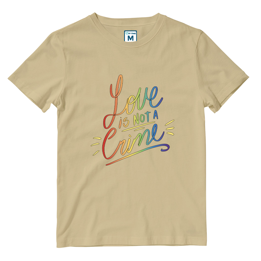 Cotton Shirt: Love Is Not A Crime