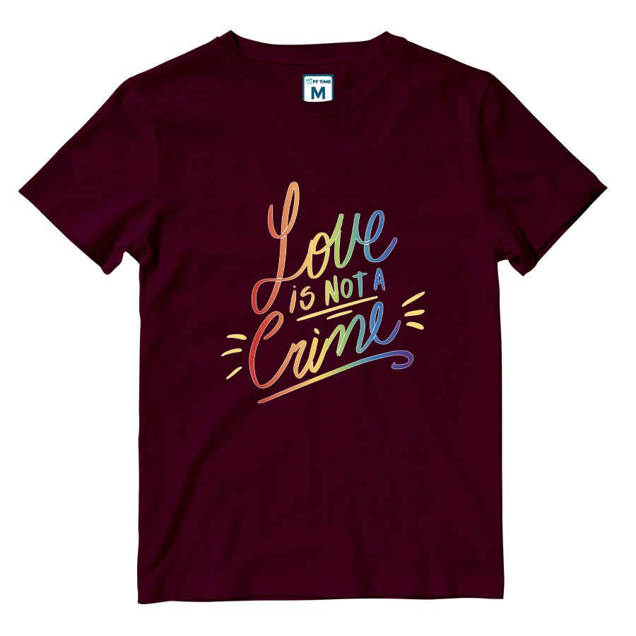 Cotton Shirt: Love Is Not A Crime