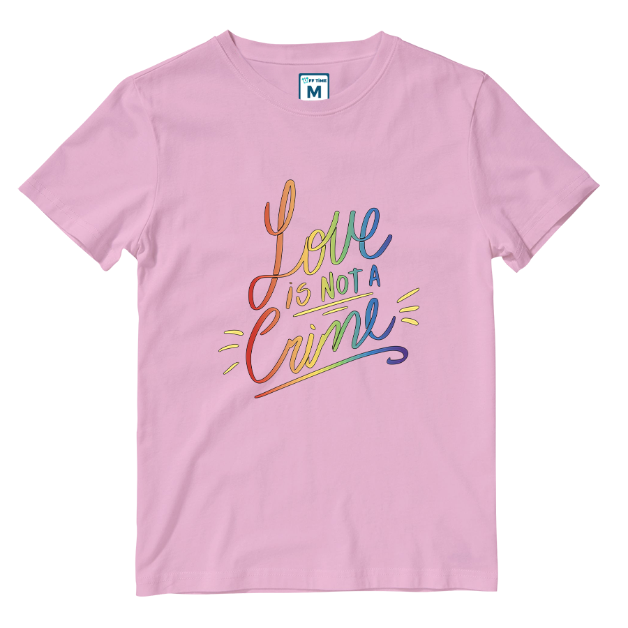 Cotton Shirt: Love Is Not A Crime