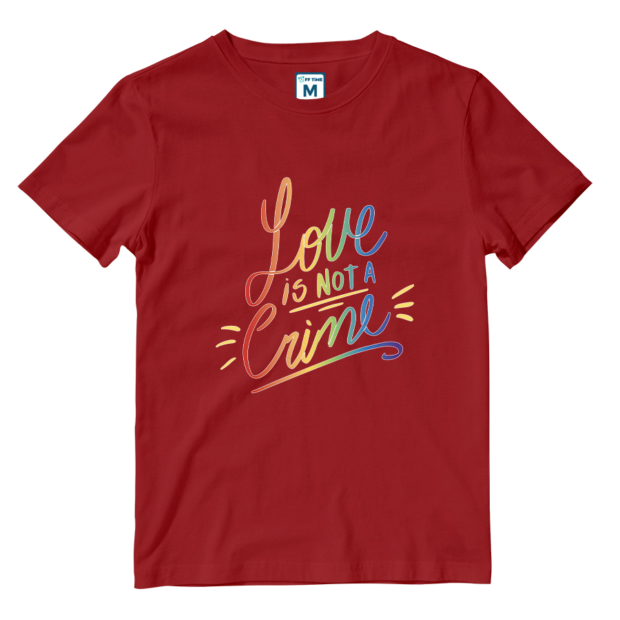 Cotton Shirt: Love Is Not A Crime