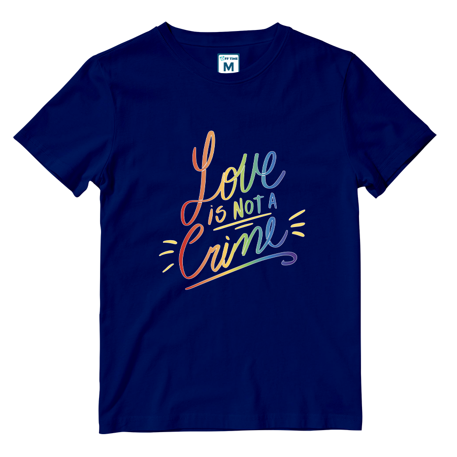 Cotton Shirt: Love Is Not A Crime
