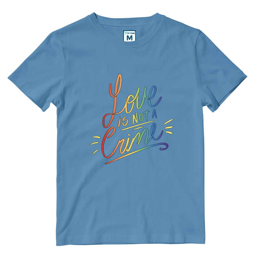 Cotton Shirt: Love Is Not A Crime
