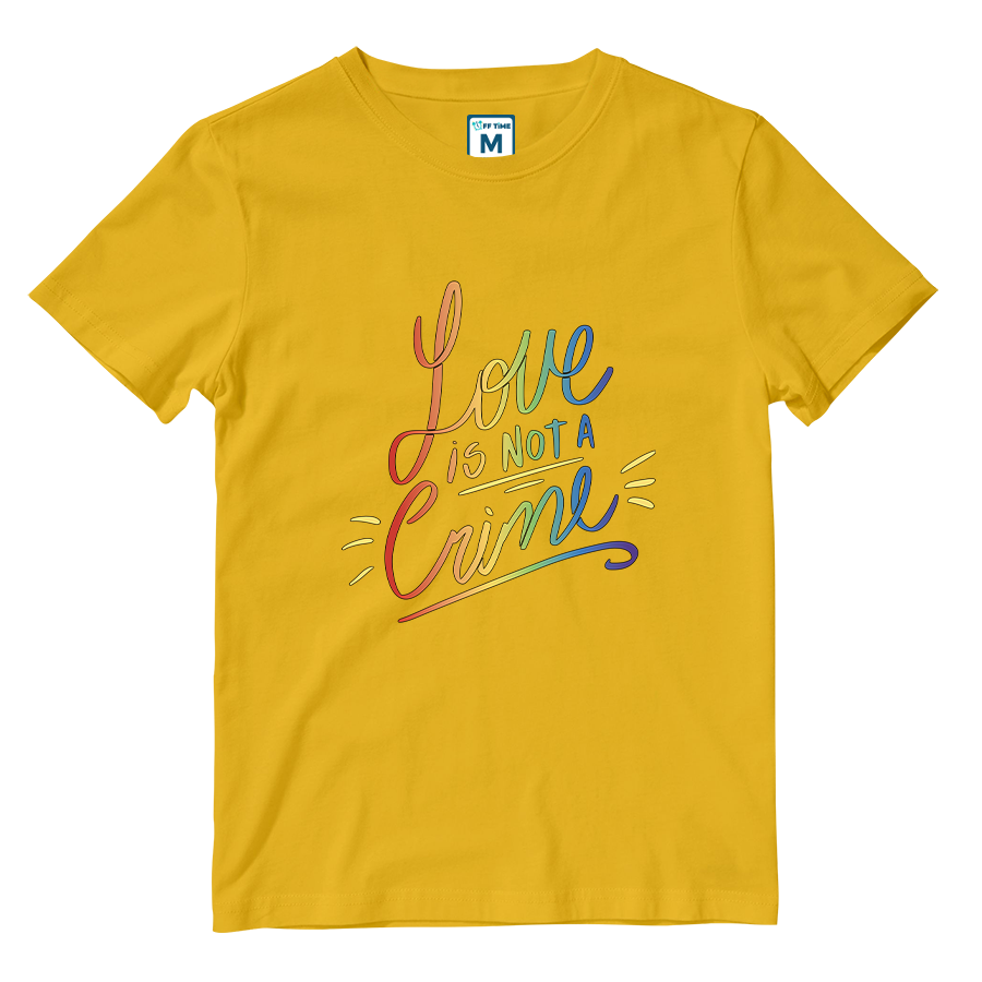 Cotton Shirt: Love Is Not A Crime