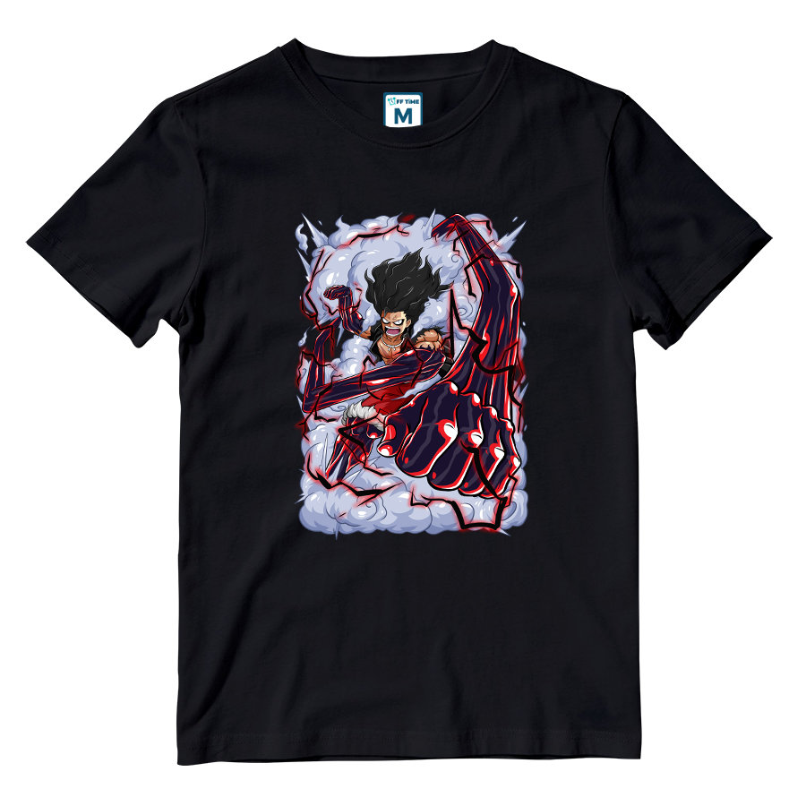 Cotton Shirt: Luffy Snakeman