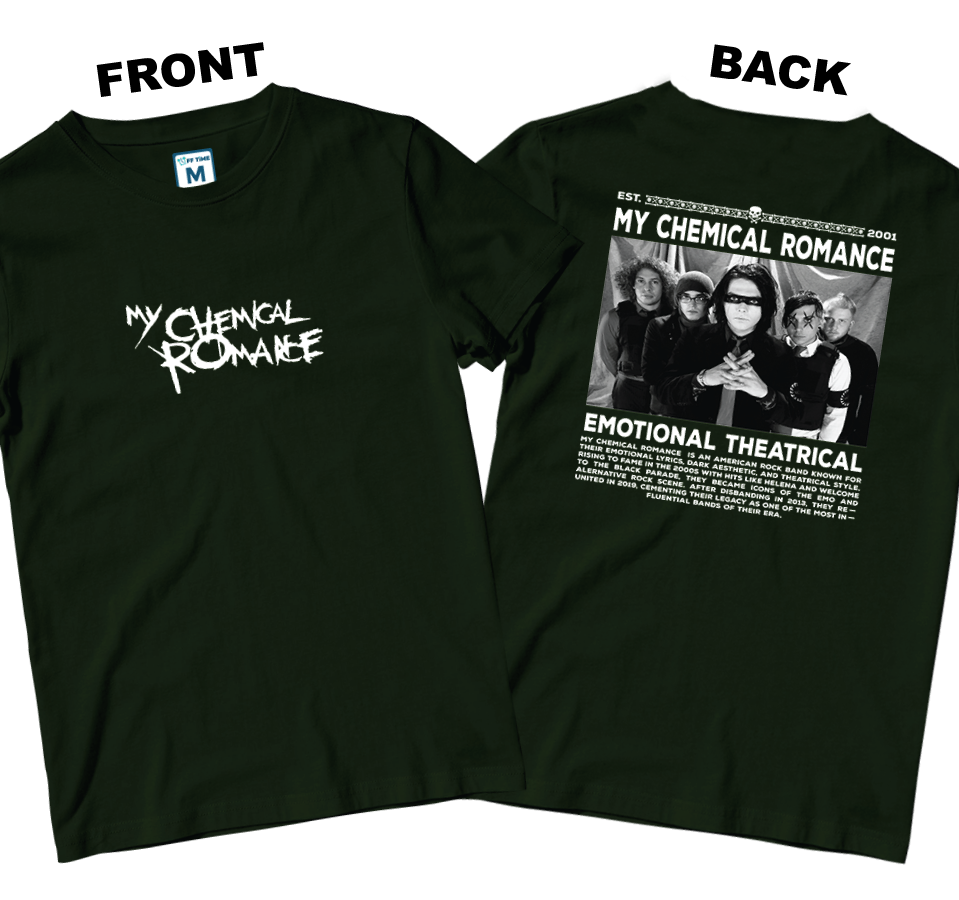 Cotton Shirt: MCR History (Front and Back)