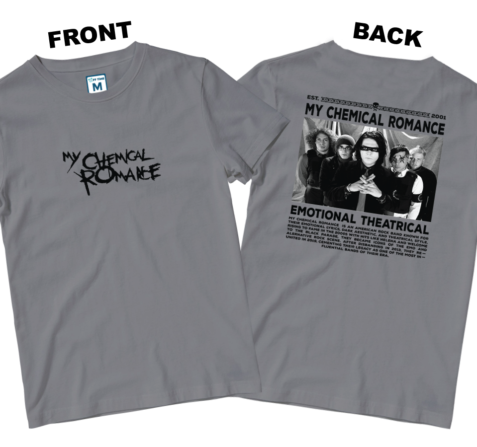 Cotton Shirt: MCR History (Front and Back)