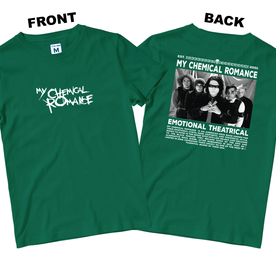 Cotton Shirt: MCR History (Front and Back)