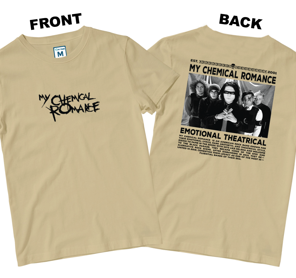 Cotton Shirt: MCR History (Front and Back)