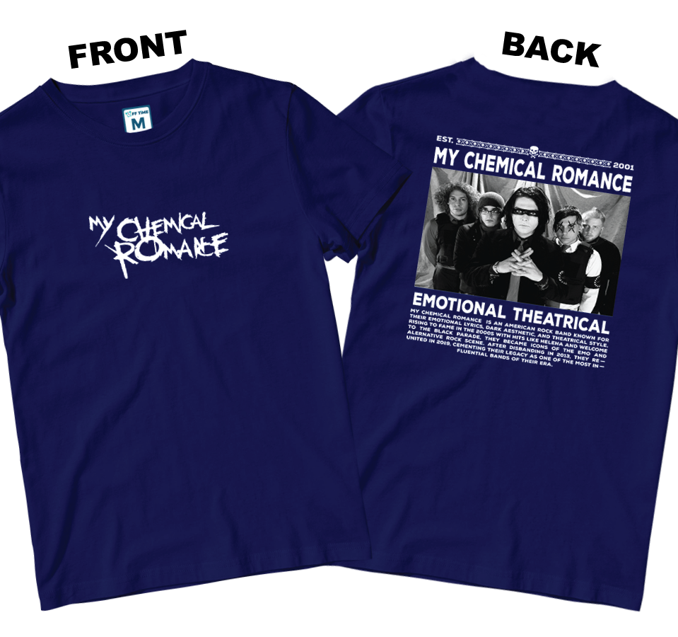 Cotton Shirt: MCR History (Front and Back)