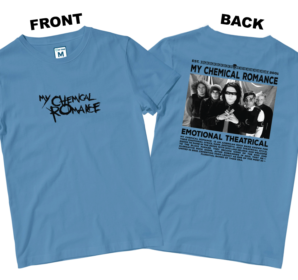Cotton Shirt: MCR History (Front and Back)