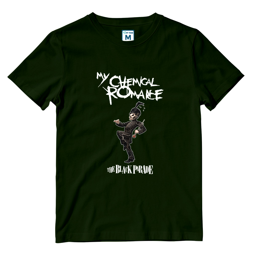 Cotton Shirt: MCR The Black Parade Skeleton