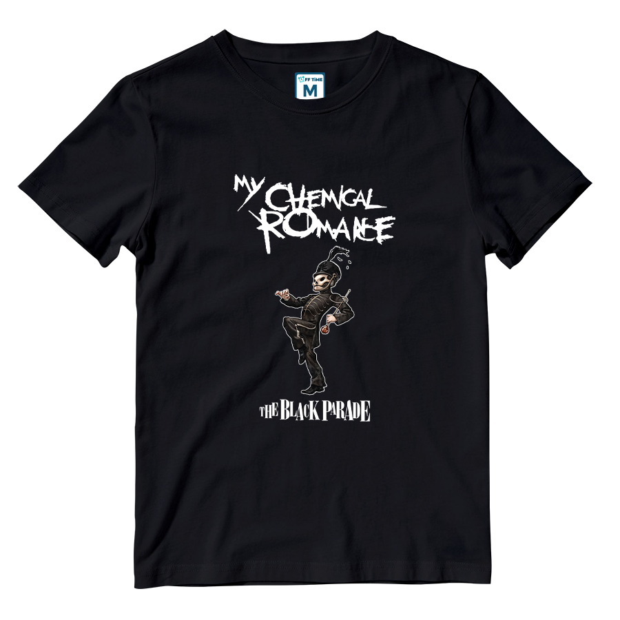 Cotton Shirt: MCR The Black Parade Skeleton